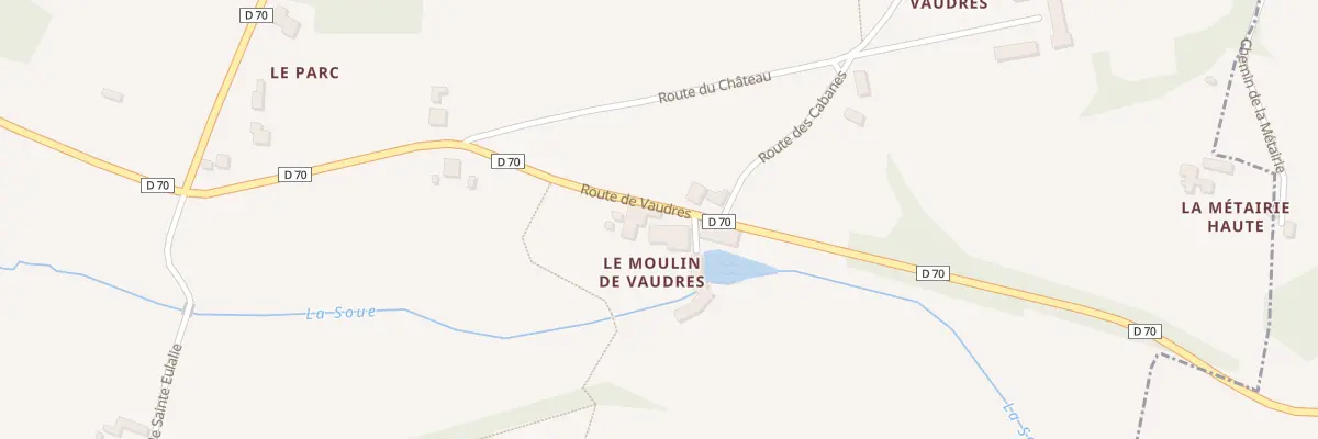 Plan du 38A Grande Piece à Gabillou