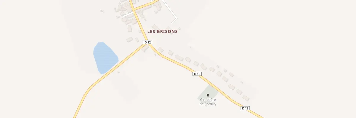 Plan du 5 Rue de la Paix à Romilly