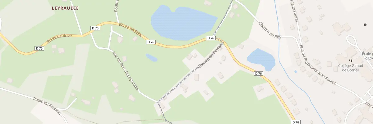 Plan du 12 Rte de Brive à Saint-Martial-d’Albarède