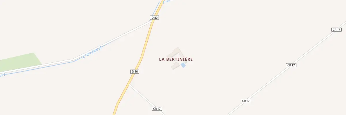 Plan du 122 La Bertiniere à Saint-Quentin-sur-Indrois
