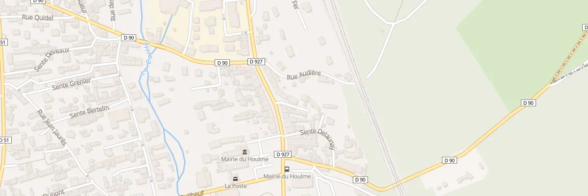 Plan du 124 Rue du Gen de Gaulle au Houlme