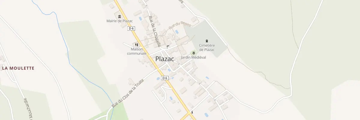 Plan du 5 Pl des Rameaux à Plazac