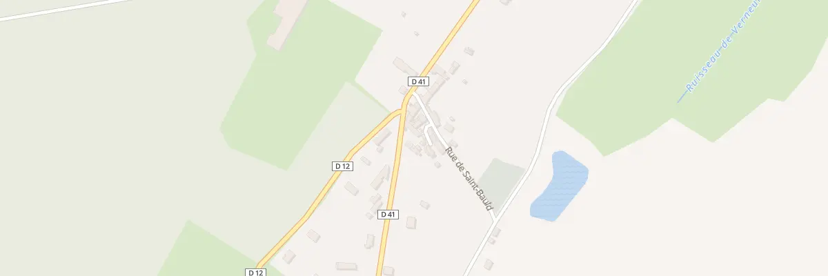 Plan du 1 Rte de St Flovier à Verneuil-sur-Indre