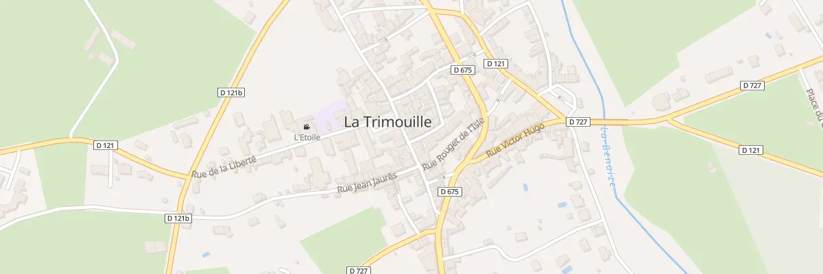 Plan du 26 Rue du Général de Gaulle à La Trimouille