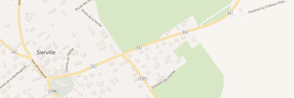 Plan du 326 Rte des Hauts Vallons à Sierville
