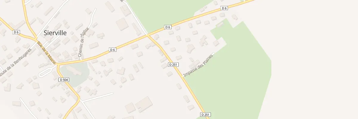 Plan du 89 Rte des Arbreaux à Sierville