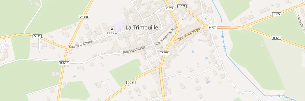 Plan du 11 Rue du Général de Gaulle à La Trimouille