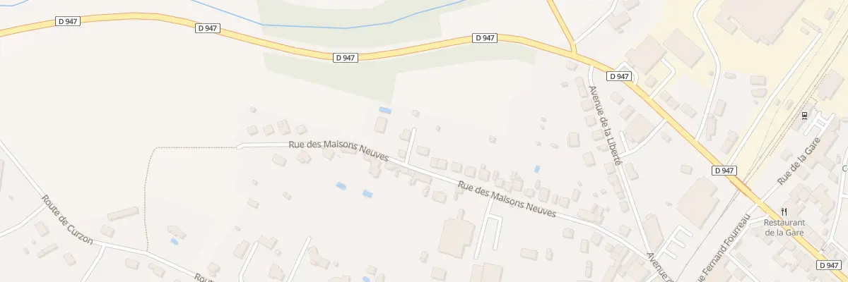 Plan du 24B Rue des Maisons Neuves à Bellac