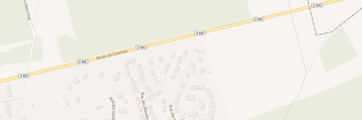 Plan du 13 Rue des Fougères à La Bonneville-sur-Iton