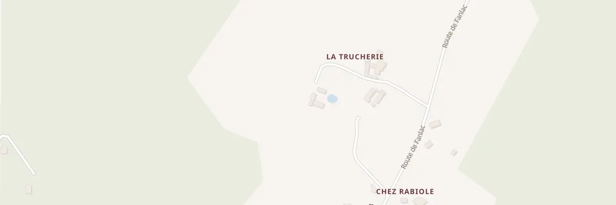 Plan du 215 La Trucherie à Plazac