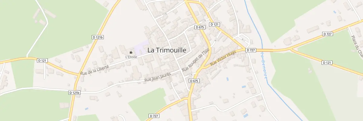 Plan du 22 Rue du Général de Gaulle à La Trimouille