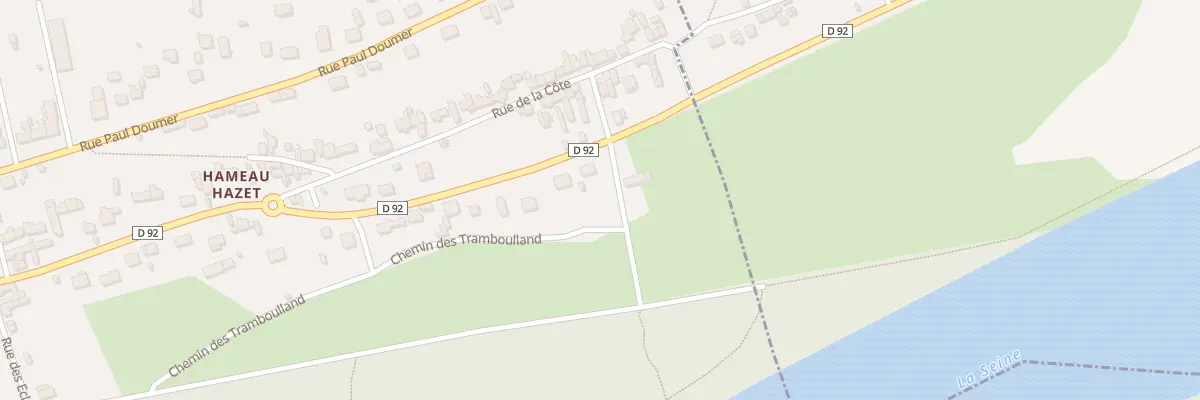 Plan du 7 Rue de Freneuse à Saint-Aubin-lès-Elbeuf