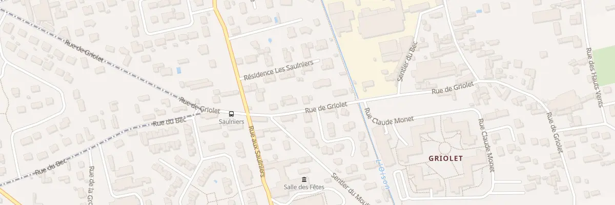 Plan du 840 Rue de Griolet à Saint-Pierre-lès-Elbeuf