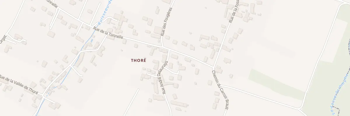 Plan du 47 Rue de la Fosse Triomphe à Civray-de-Touraine