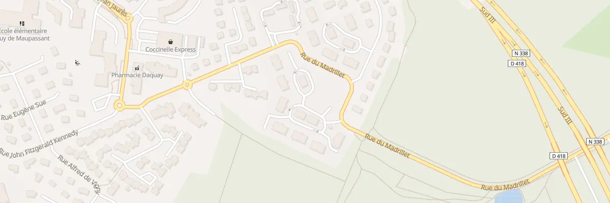 Plan du 450 Rue du Madrillet à Petit-Couronne