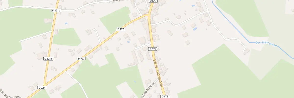 Plan du 20 Rue de la République à La Trimouille