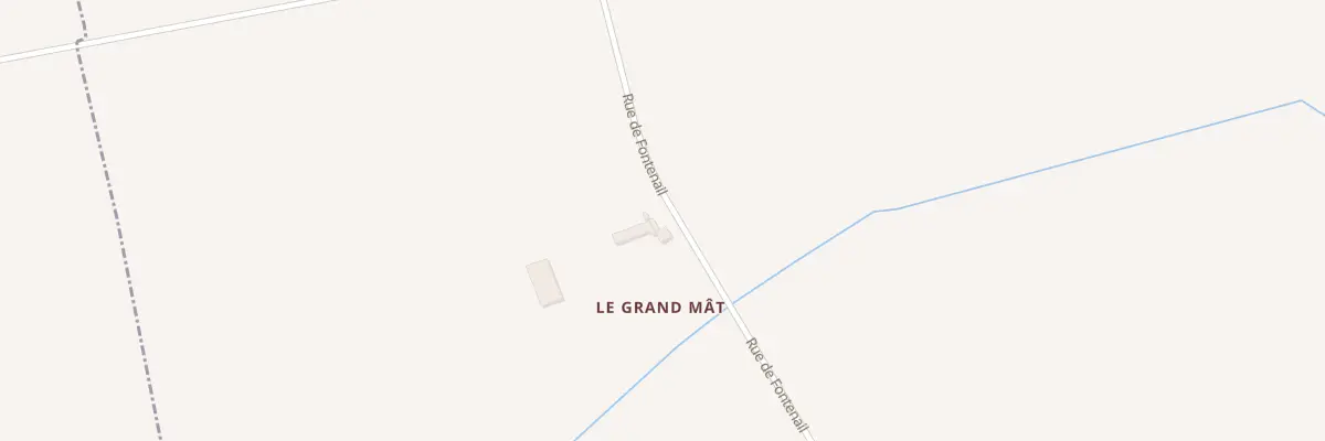 Plan du 30 Piece de la Grange à Nourray