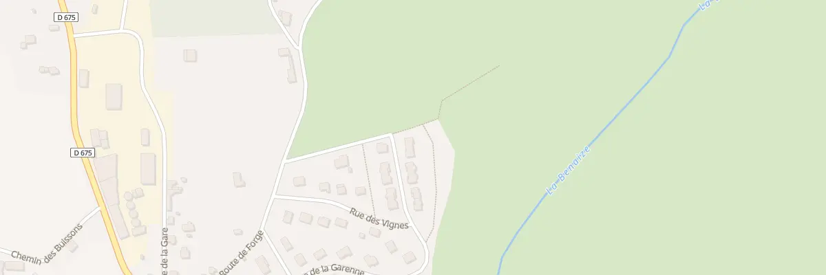 Plan du 2 Rue du Bois de Sapins à La Trimouille