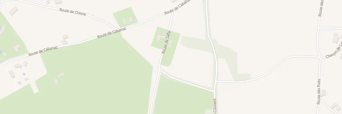 Plan du 95 Rte de Saby à Mauroux