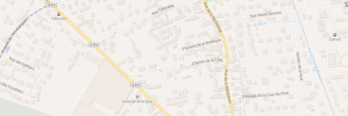 Plan du 134 Che de la Côte à Saint-Pierre-lès-Elbeuf