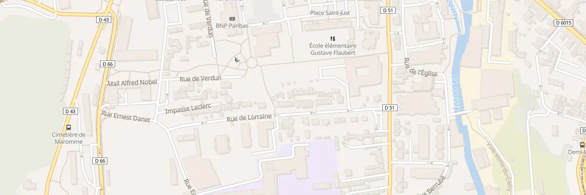Plan du 36 Rue de Lorraine à Maromme