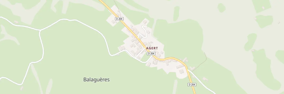 Plan du 82 Agert à Balaguères