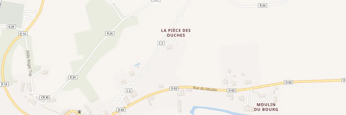 Plan du 2 Rue des Tilleuls à Obterre