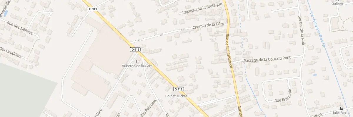 Plan du 2450E Rue de Louviers à Saint-Pierre-lès-Elbeuf