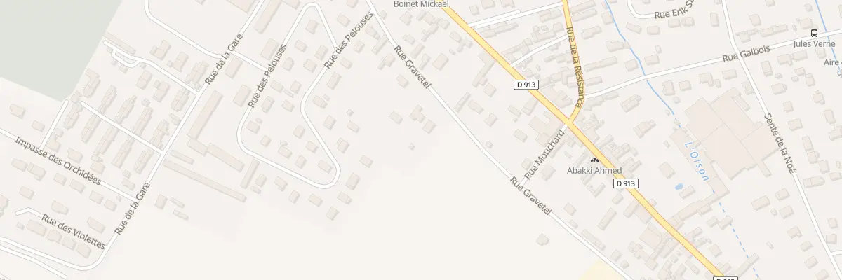 Plan du 705 Rue Gravetel à Saint-Pierre-lès-Elbeuf