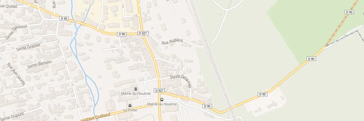 Plan du 118 Rue du Gen de Gaulle au Houlme