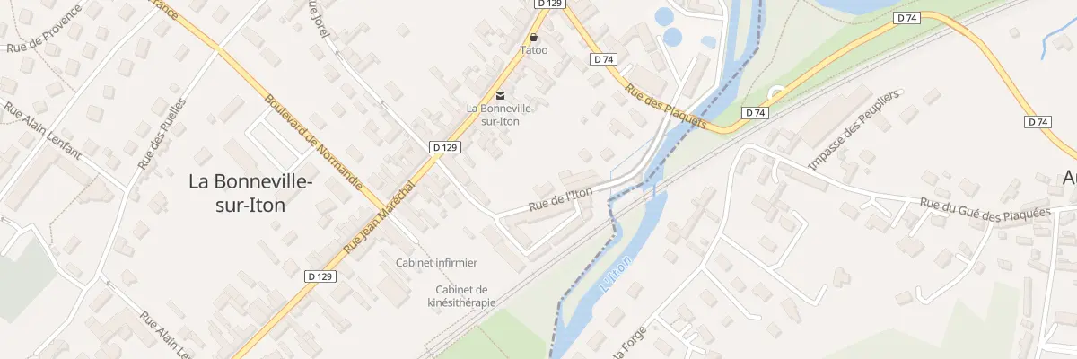 Plan du 190 Rue de l’Iton à La Bonneville-sur-Iton