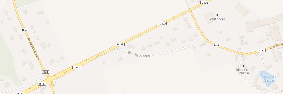 Plan du 10 Rue des Forières à Venon