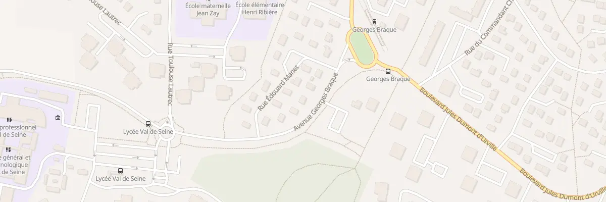Plan du 54 Av Georges Braque au Grand-Quevilly