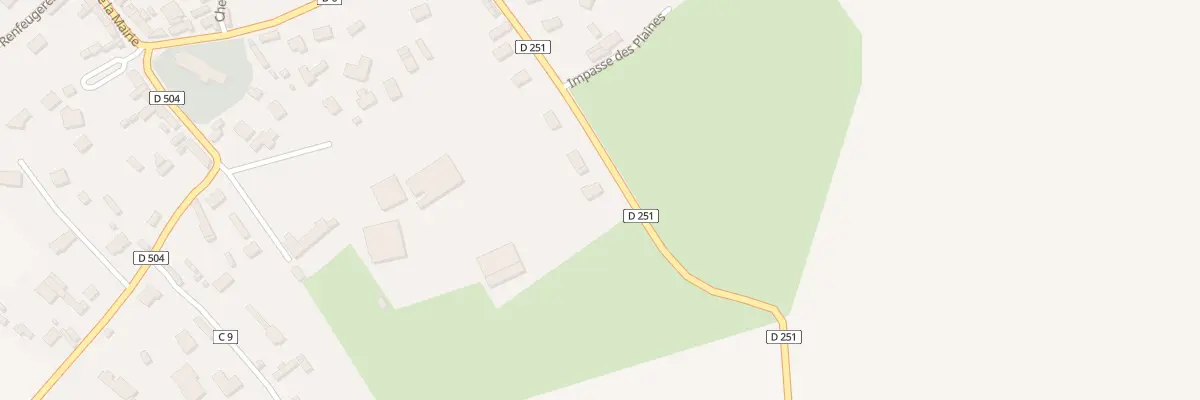 Plan du 210 Rte des Arbreaux à Sierville