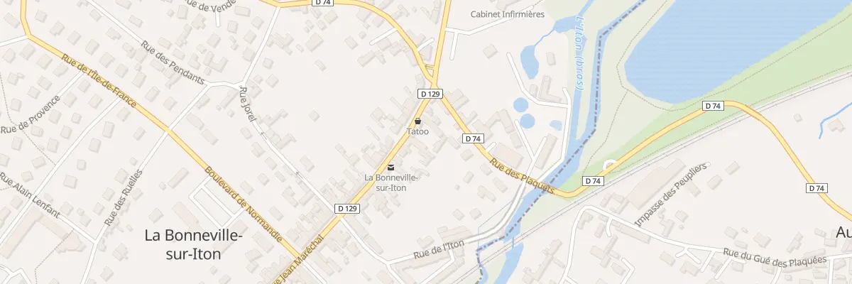 Plan du 65 Rue Jean Maréchal à La Bonneville-sur-Iton