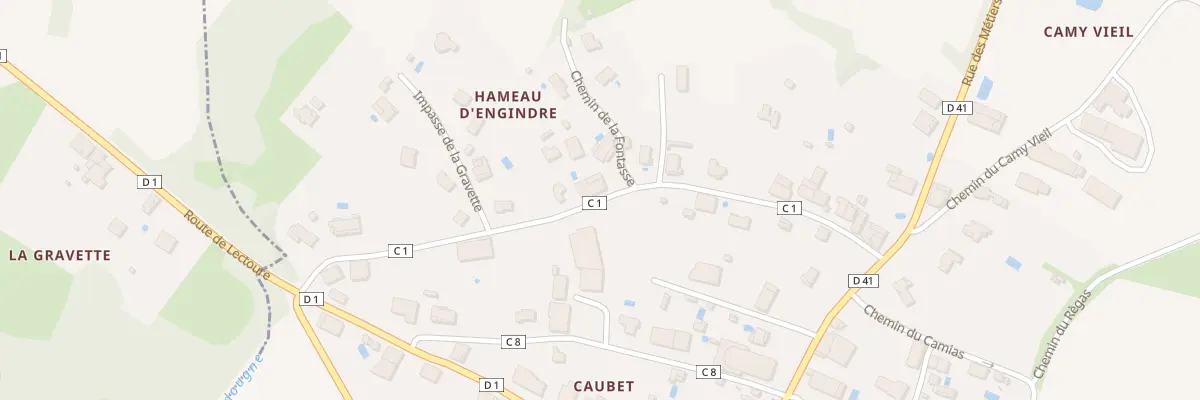 Plan du 125 En Gindre à Cox
