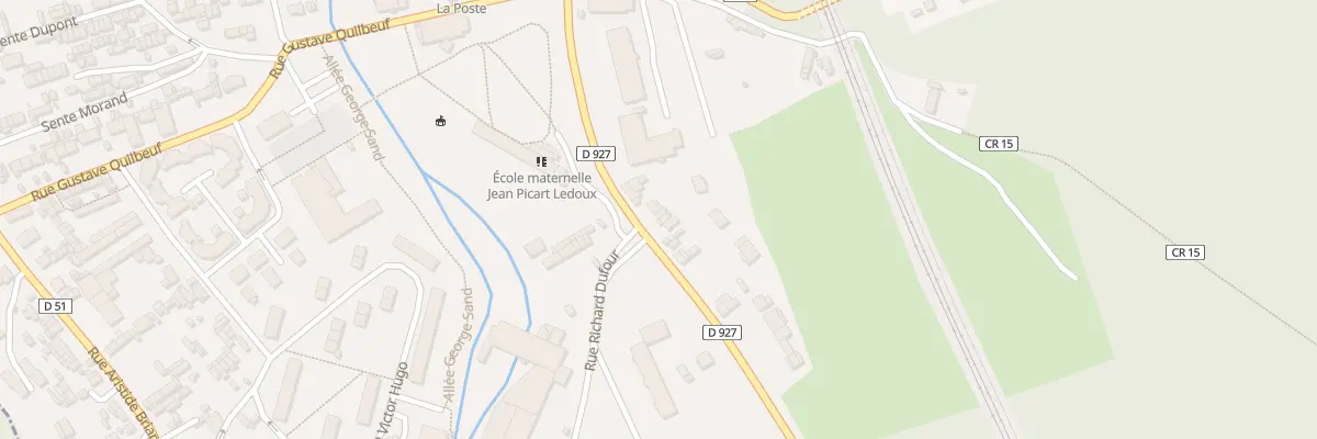 Plan du 90 Rue du Gen de Gaulle au Houlme
