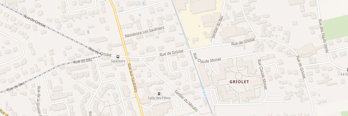 Plan du 793 Rue de Griolet à Saint-Pierre-lès-Elbeuf