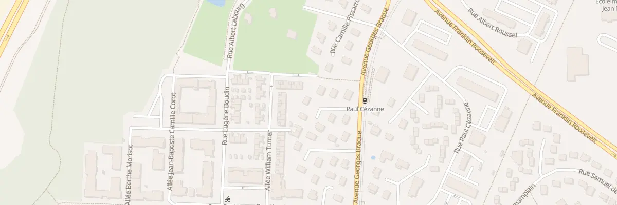 Plan du 8 Av Georges Braque au Grand-Quevilly