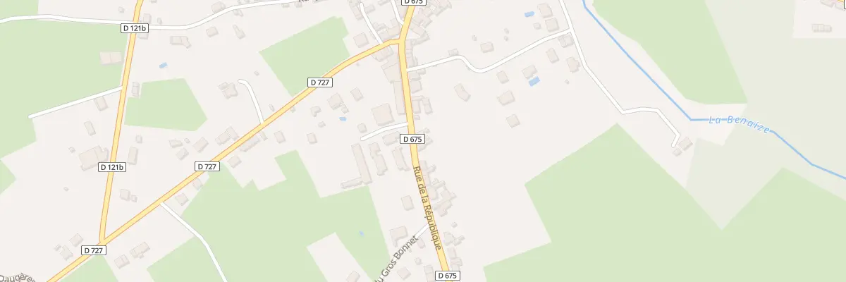 Plan du 21 Rue de la République à La Trimouille