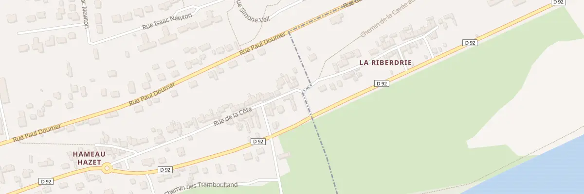 Plan du 3 Rue de la Côte à Saint-Aubin-lès-Elbeuf