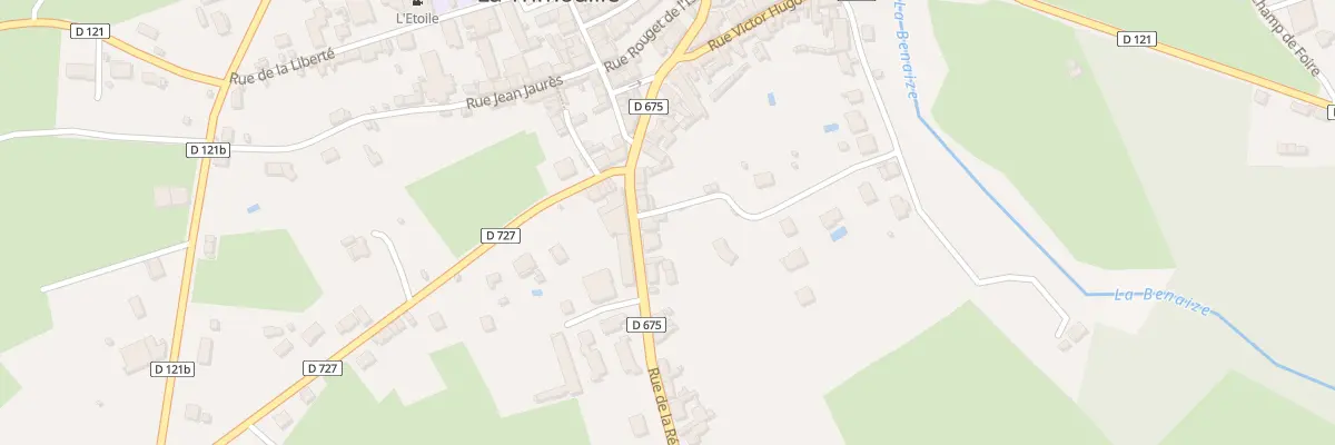 Plan du 7 Rue de la République à La Trimouille