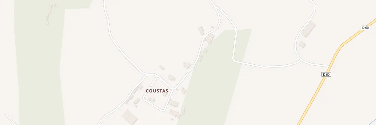 Plan du 5185A Coustas à Touffailles