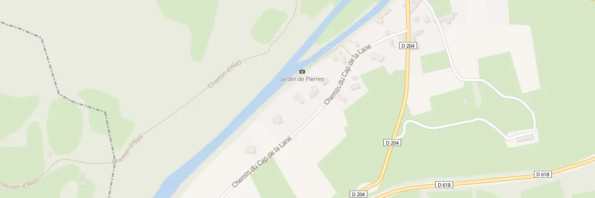 Plan du 5931 Cap de la Lane à Balaguères