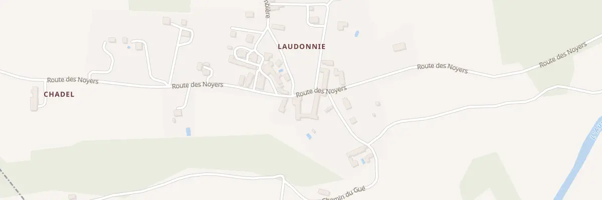Plan du 921 Rte des Noyers à Tourtoirac