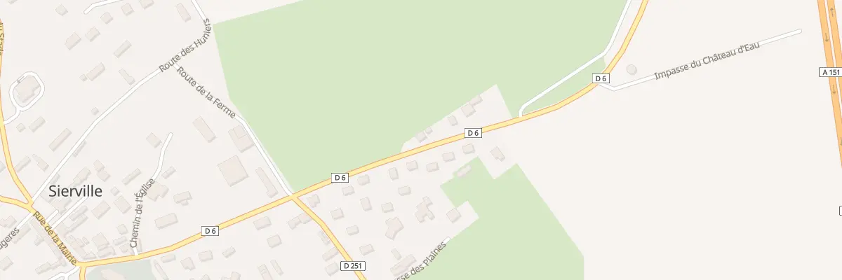 Plan du 409 Rte des Hauts Vallons à Sierville
