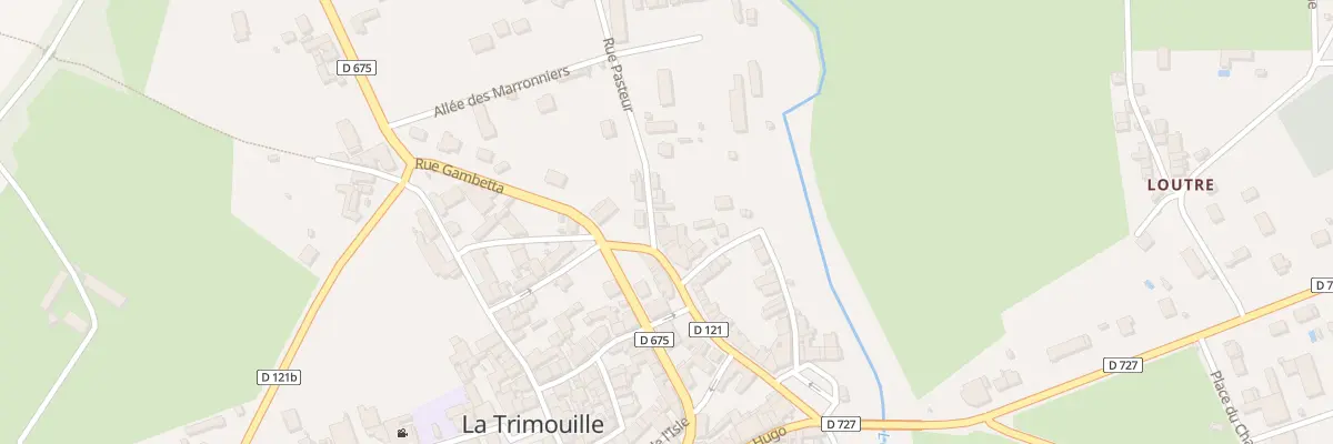 Plan du 2 Rue Pasteur à La Trimouille