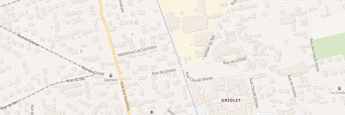 Plan du 734 Rue de Griolet à Saint-Pierre-lès-Elbeuf