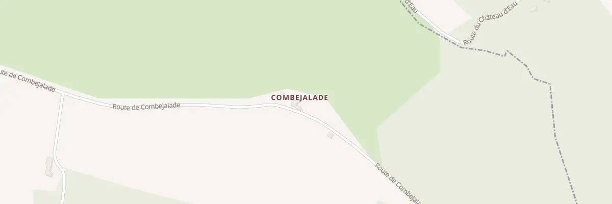 Plan du 30 Combejalade à Marnac