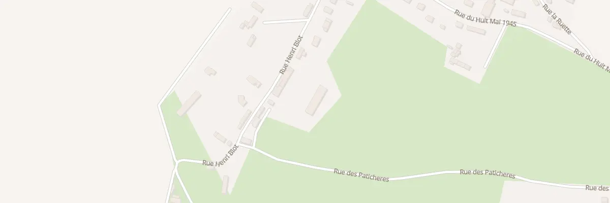 Plan du 612 Rue des Paticheres à Biville-la-Baignarde